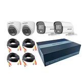 KIT EDVR 300SSD 4CH 2BULLET 2DOMOS COLORVU E04HG2B2T-KITC
